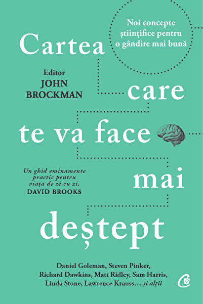 Editura Curtea Veche Cartea care te va face mai deștept, autor John Brockman