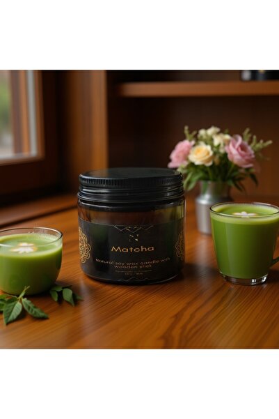 Nixy Lumânare parfumata din ceară de soia, Matcha 60G
