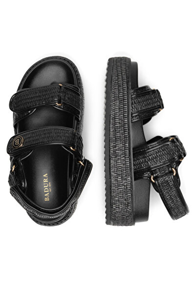 BADURA sandals women black BEGONIA-TS6165-01