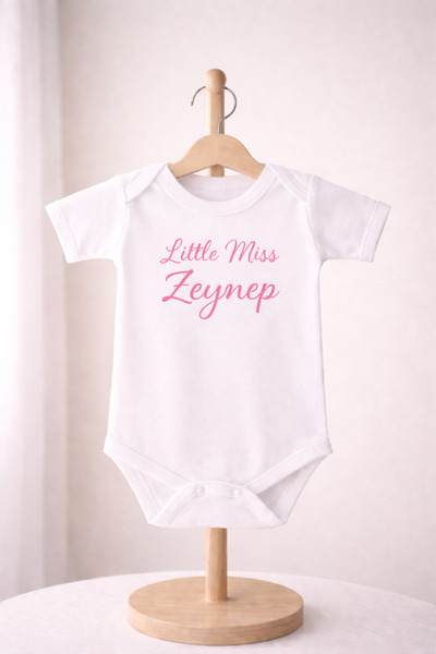Kişiselleştirilebilir Bebek Body Zıbın – İstenilen Yazı ile