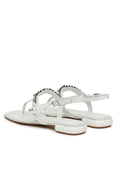 BADURA sandals for women white DAHLIA-V1328-215-1