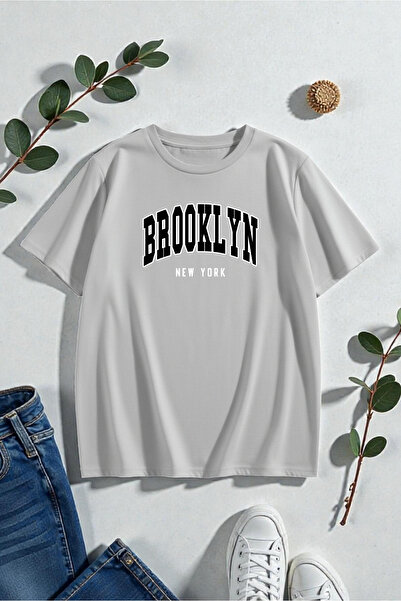 uyguntarz Unisex-T-Shirt mit Aufdruck „Brooklyn New York“.