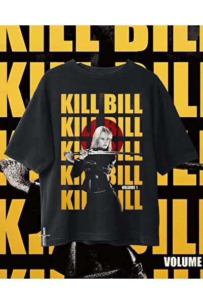 Touz Moda Kill Bill Printed Unisex Oversize T-Shirt