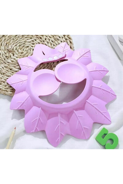 Evelise Drool Leaf Visor (Color: Pink)