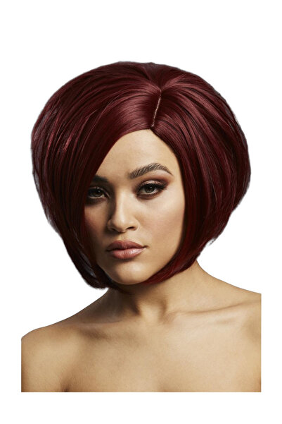 FEVER Savanna professional cherry red bob wig