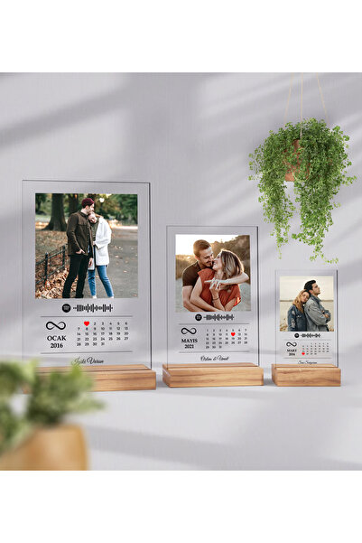 tablopix Kişiye Özel Spotify Barkodlu Plak Tablo