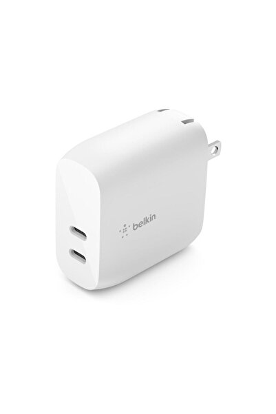 Belkin 20W Dual USB Type-C Wall Charger BKN-WCB006MYWH White