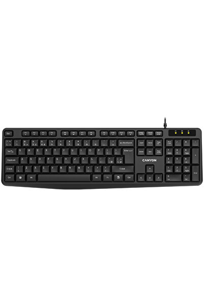 Other CANYON Keyboard KB-1 UK Wired Black