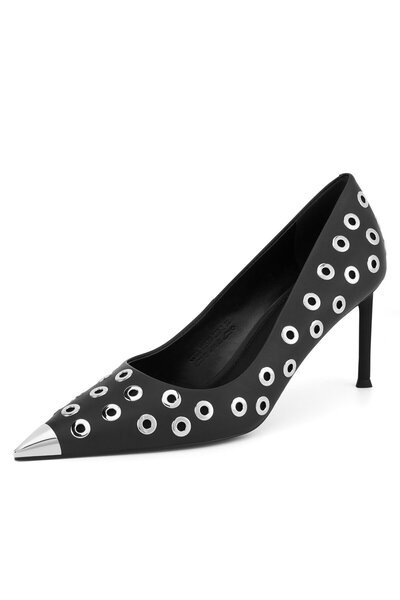 BADURA high heels for women black CORN-V1538-228-2