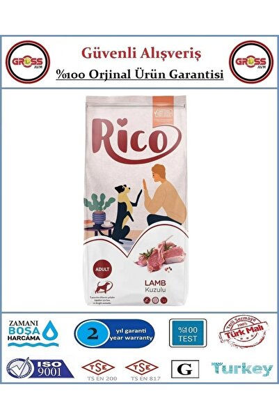 Rico Kuzulu Yetişkin Köpek Maması - 15KG