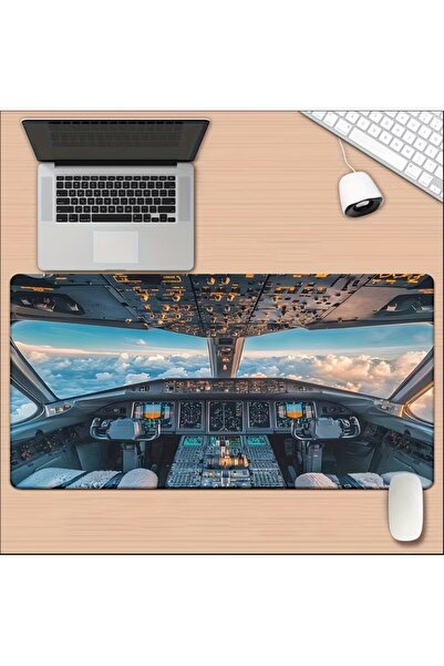 sgeteknoloji Sge Technology 70X30 cm Aircraft Cockpit Anti-Slip Base Speed Su...