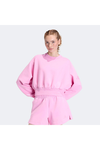 adidas ALL SZN Kadın Pembe Sweatshirt (KA7016)