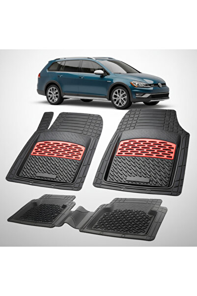 TEAMCAR Covorase Tip Tavita Compatibile Volkswagen Golf (VII Alltrack) 2017-2...