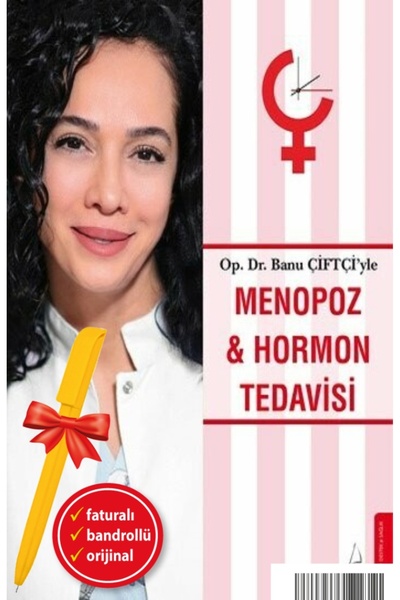 Destek Yayınları Alfa Kalem Menopoz ve Hormon Tedavisi (Banu Çiftçi) YENİ Sağ...