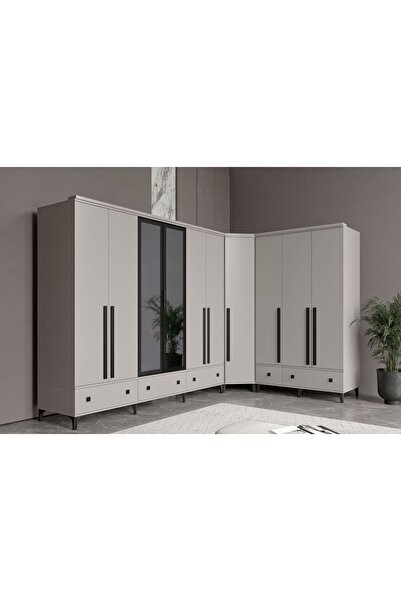 Doressa Home Arona Köşe Gardırop