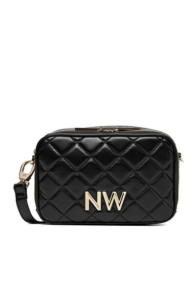 Nine West handbag woman black CEO-Greenwich-Glam-L