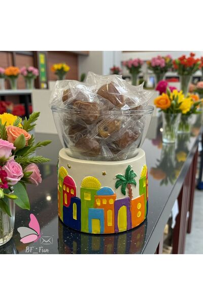 BF Fun A date dish with a Ramadan design