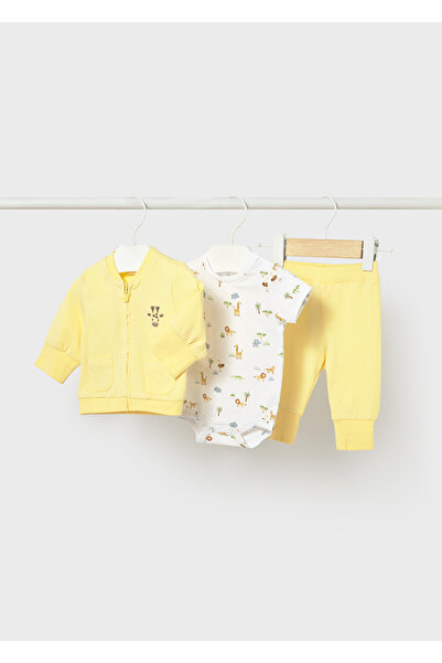 MAYORAL Newborn Jumpsuit Tracksuit Set