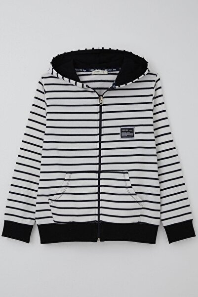 Breeze Хлопчача кофта з гербом, деталізована, на блискавці, з капюшоном, 4-8 ...