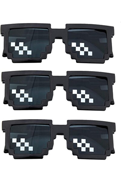 golden pineapple 3 أزواج من نظارات بيكسل الشمسية