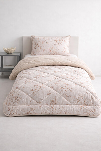 Dream Time Single Luxury Welsoft Quilt + 1 Pillowcase |   Double-Sided Premiu...