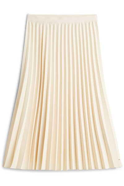 Tommy Hilfiger FLUID PLEATED PULL ON MIDI SKIRT