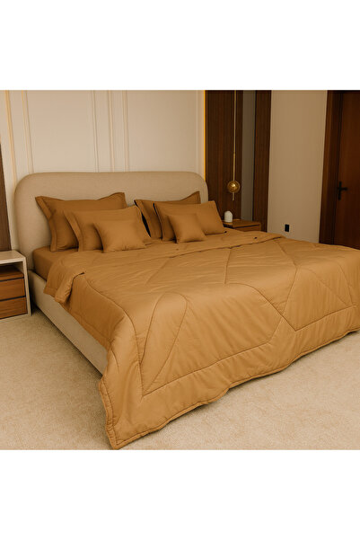 FoamZone 10-piece plain microfiber comforter