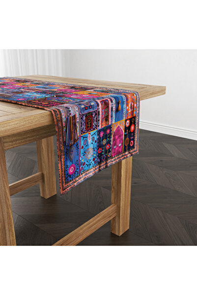 Filamente Ramadan Runner / Ramadan Pattern / Stain Resistant - Washable Micro...