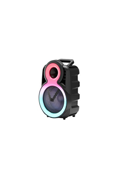HEPU HP-115 Partybox Bluetooth Hoparlör – 8” Hoparlör, 20W Güç, RGB Işık, TWS...