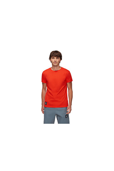 Mammut Men's T-Shirt Massone Patch Red