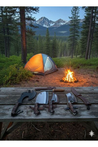 burcu çakı kamp outdor şef mutfak bıçakları