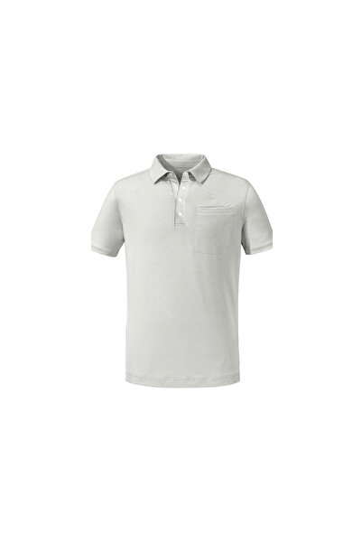 SCHOFFEL Men's T-Shirt Schöffel Polo Ramseck Gray