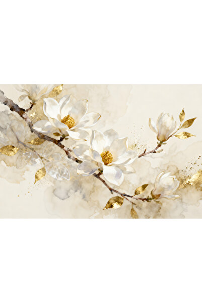 VeliumCraft Tablou Canvas Magnolie Dans 1, 60x40 cm, sasiu de lemn, panza de ...