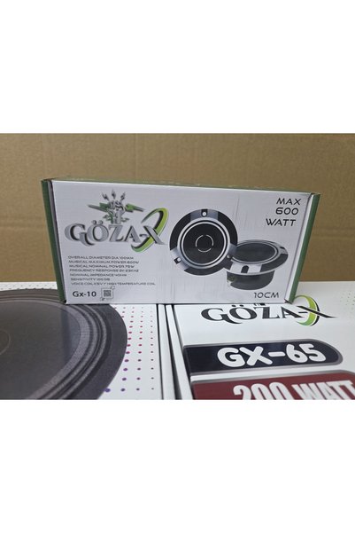 GÖZA-X GÖZA-X PAKET SES SİSTEMİ 2 TAKIM 16 CM 1 TAKIM 10 CM DOM TİZ 1 ADET PANDİZOT