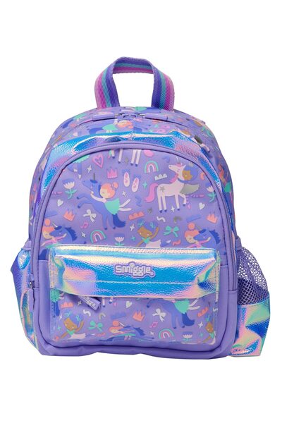 SMIGGLE Ready Set Go Teeny Tiny Backpack Lilac – Small Children's Backpack Lilac