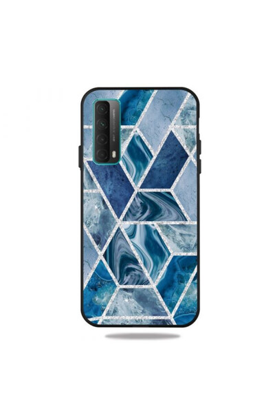 Techsuit Husa Huawei P Smart 2021 - Carcasă spate TPU cu imprimante mate - Al...