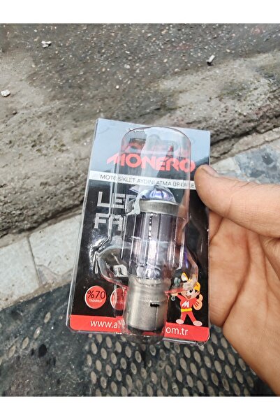 Arzu / Monero scooter cup motorsiklet uyumlu led beyaz ışık güçlü uzun kısa b...