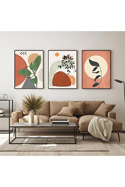 Dotail Set of 3 decorative posters LPFNSF, 30 x 40 cm, modern bohemian style,...