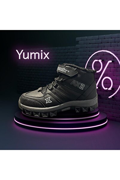 YUMİX Erkek Çocuk Kışlık Bot | Sıcak Tutan, Su Geçirmez 7255 Filet