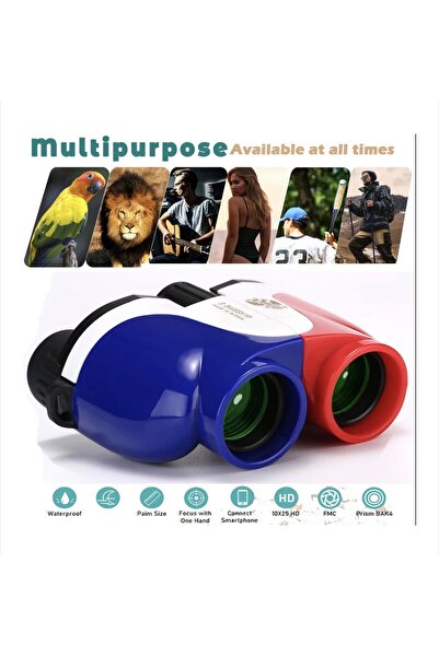 trendyhome Set binoclu si busola multifunctionala, pentru drumetii si activit...