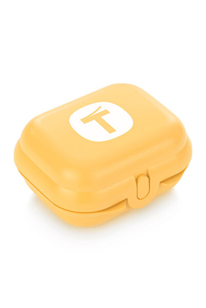 Tupperware Yellow Mini Food CarryinG ConTainer