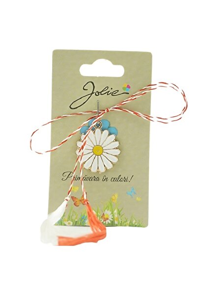 Flippy Spring Martisor, White Flower