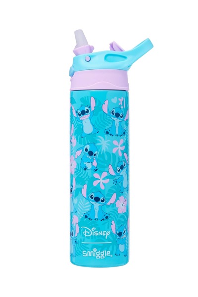 SMIGGLE Stitch Yalıtımlı Paslanmaz Çelik Suluk Matara 520 ml Beslenme Okul