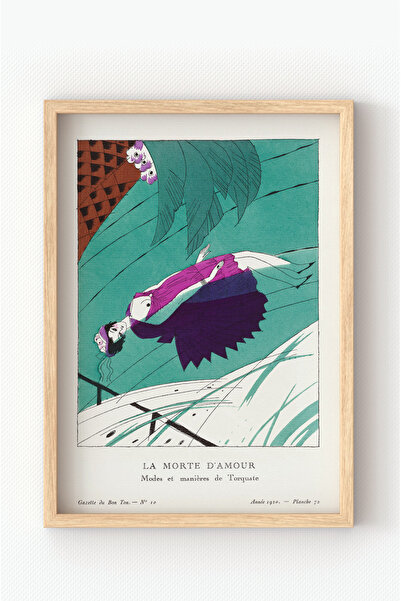 MIOVI WORKS The Dancer |   Framed Modern Minimal Vintage Art Wall Decoration ...