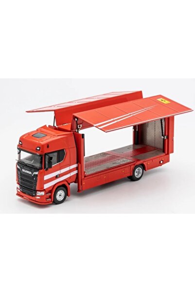 HOT WHEELS GCD Scania S 730Enclosed Açılır Kasa Servis Tırı 1:64 Diecast Mode...
