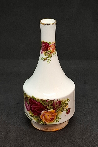 Royal Albert Old Country Roses Narrow Neck Antique Vase 13.5 cm