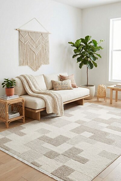 dekozer Magnus Salon Halısı | Özel Ölçü Seçeneği, Toz Tutmaz, Kolay Temizlik,...