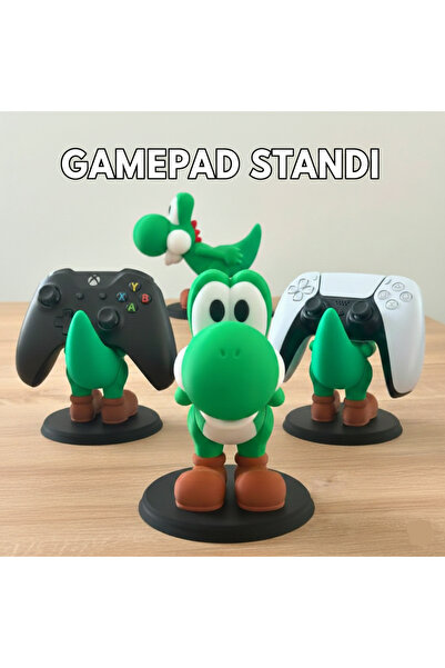 FreshWolf #1016 3D Baskı Yoshı Playstation 5 Game Pad Oyun Kolu Tutucu