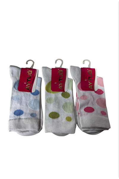 mtm My The Mall Clothing Aytuğ Polka Dot Socks 3 Pieces 30317