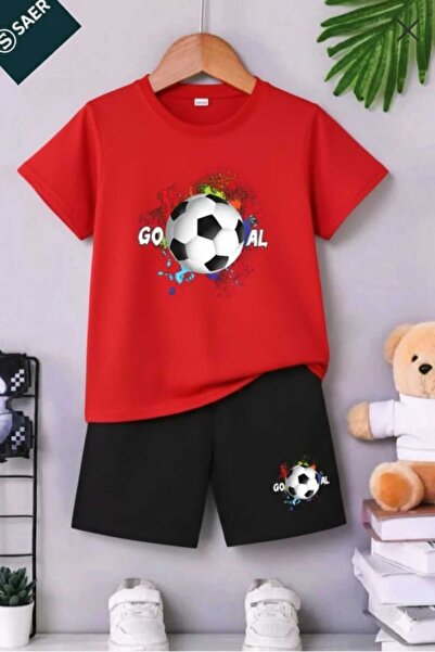 Nice Clothes Children's Tracksuit Set Hooded Unisex Colorful Gool Top Print